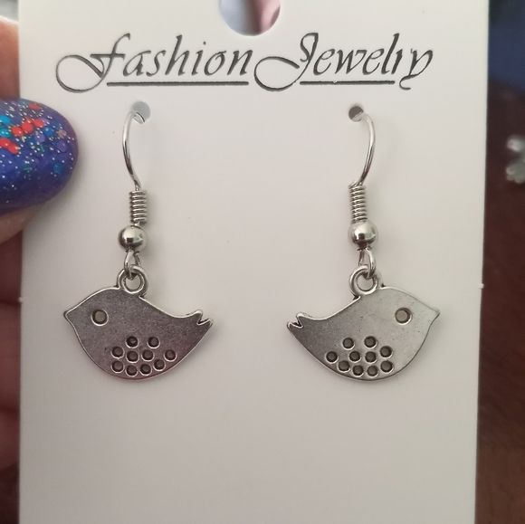 dangle Bird "Chirp" earrings - Picture 1 of 2